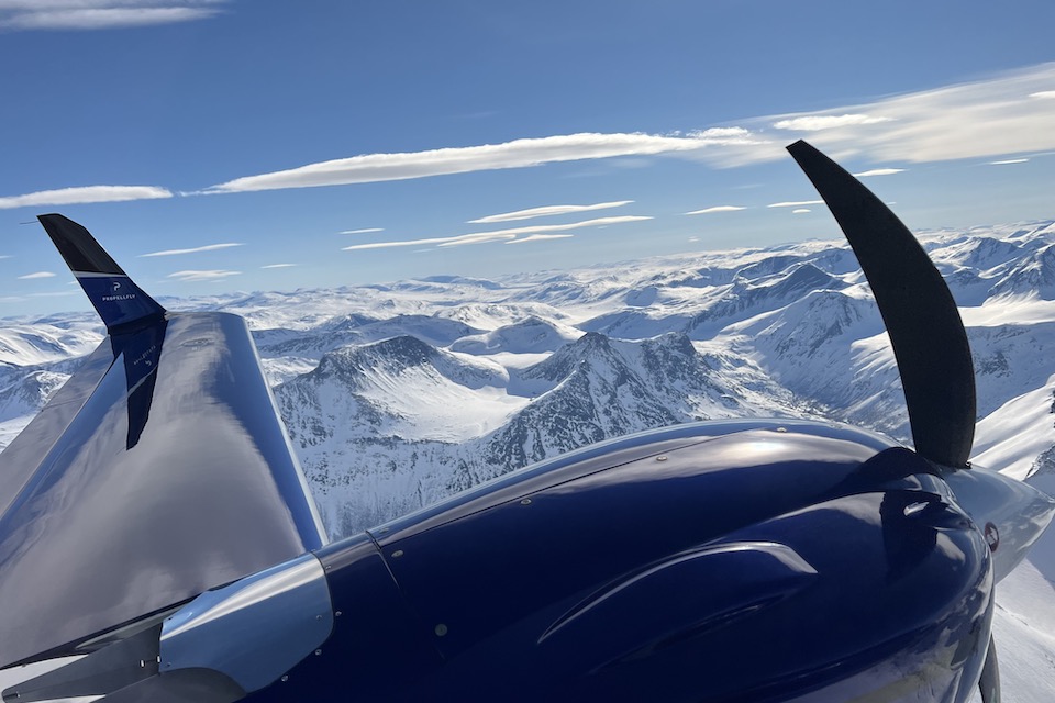 Flyfoto Jotunheimen